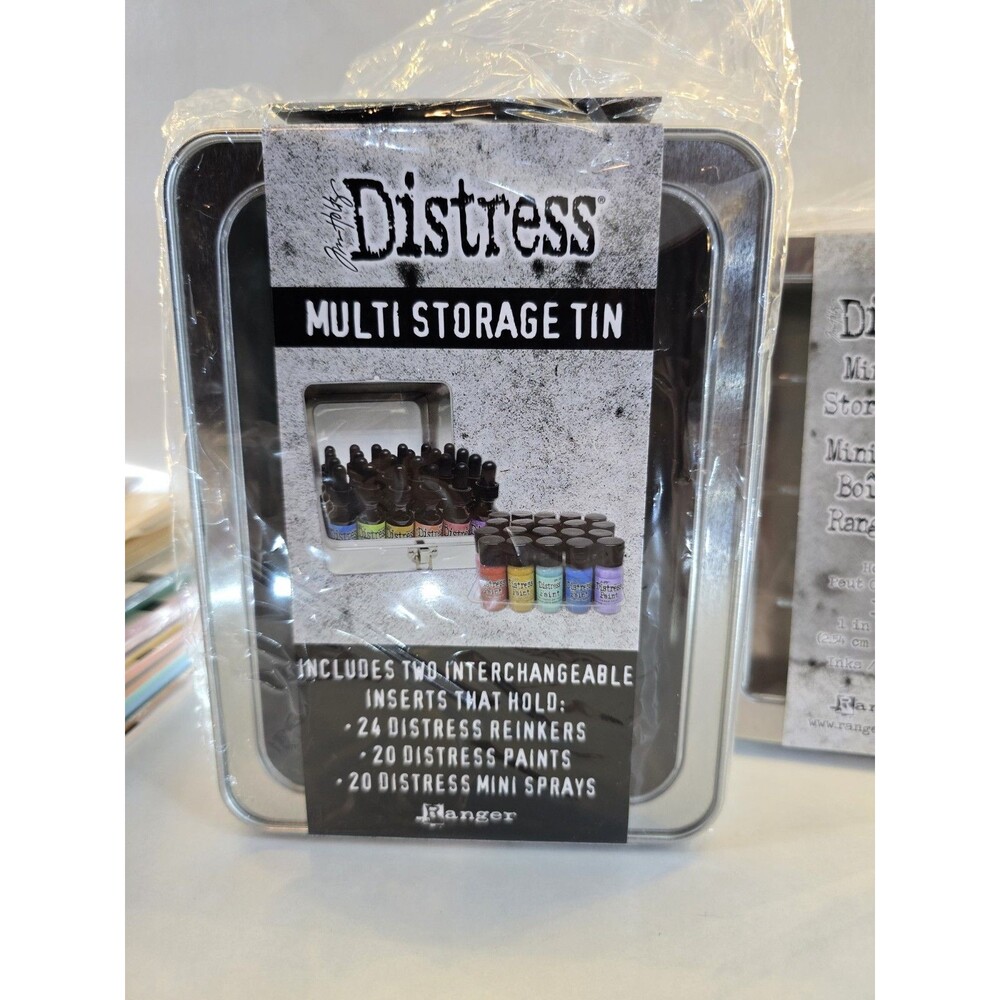 Ranger TIM HOLTZ MULTI STORAGE TIN (Holds Distress Paint, Reinkers, Mini Sprays)